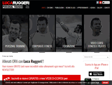 Tablet Screenshot of lucaruggeri.net